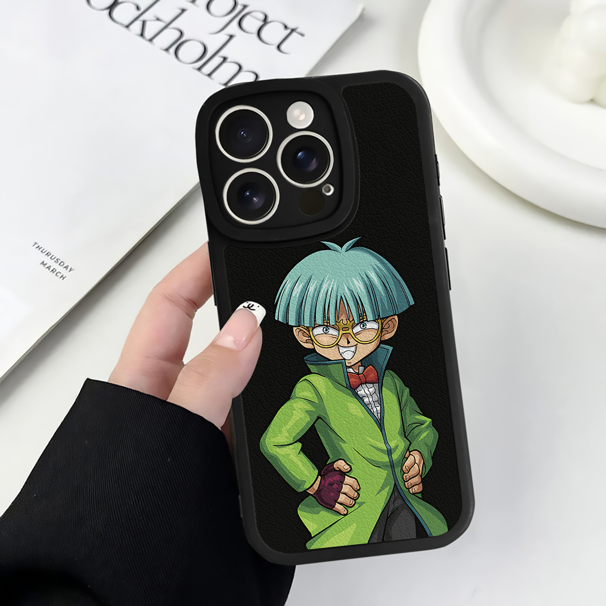 （画像用） 遊☆戯☆王 Yu-Gi-Oh! 【iPhone 16シリーズ対応】シリコンスマホケース（レザー調） 材質：シリコン
